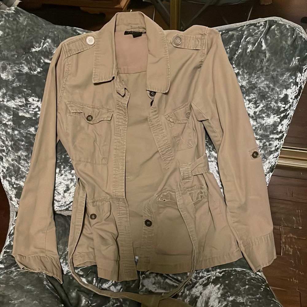 Light tan coat